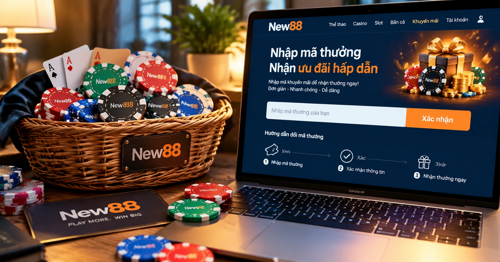 new88 nhan code: Cách nhận và sử dụng mã ưu đãi hiệu quả tại casino - image 3 new88 nhan code: Cách nhận và sử dụng mã ưu đãi hiệu quả tại casino - image 3