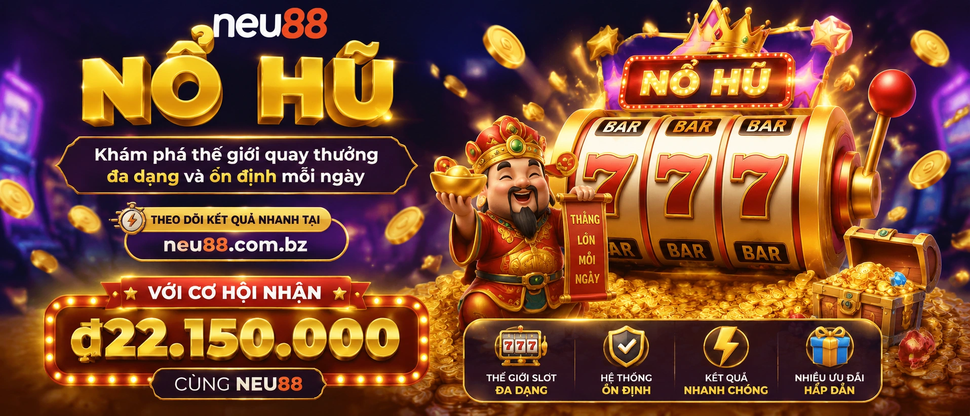Ảnh game Nổ Hũ nổi bật trên neu88.com.bz