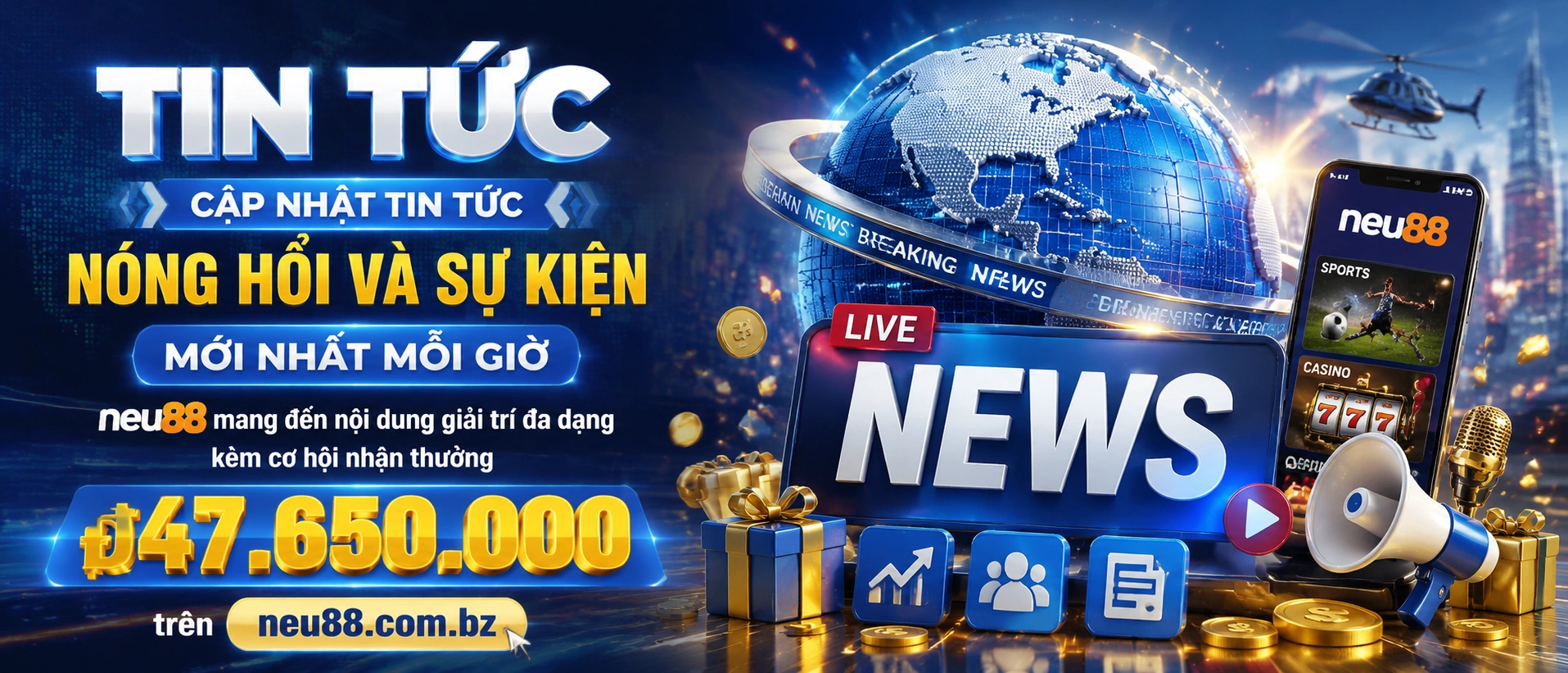 Giao diện tin tức neu88 hiển thị trên điện thoại với bố cục gọn và dễ đọc